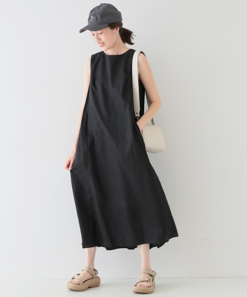 SLOBE IENA（スローブイエナ）の「リネンタックノースリーブ