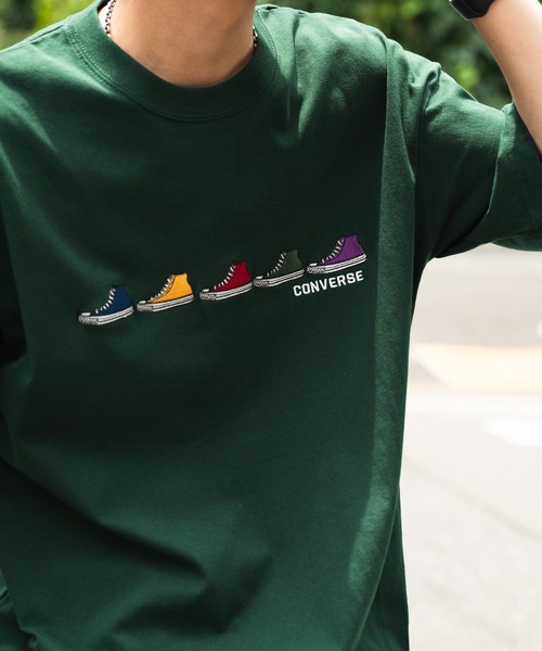 ALEXIASTAM×CONVERSE☆ロゴTシャツ ALEXIASTAM×CONVERSE☆ロゴTシャツ