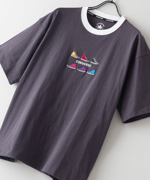 CONVERSE/コンバース】スニーカー刺繍Tシャツ（Tシャツ