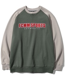 LOOSE FIT COLOR BLOCK SWEATSHIRTS/ルーズフィットカラーブロックスウェットシャツ