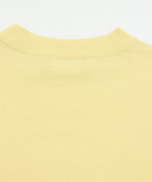 RNA-N（アールエヌエーエヌ）の「M1814 21/-OE天竺ロゴロングTシャツ（Tシャツ/カットソー・レディース・オフホワイト/イエロー/キナリ/グレー・MEDIUM）」の12枚目の写真