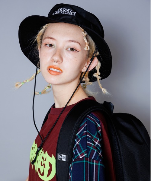 NEW ERA(ニューエラ)の「//NEW ERA×Candy Stripper//CANDY LOGO ADVENTUR LIGHT ハット(ハット・レディース・ブラック・FREE)」の13枚目の写真