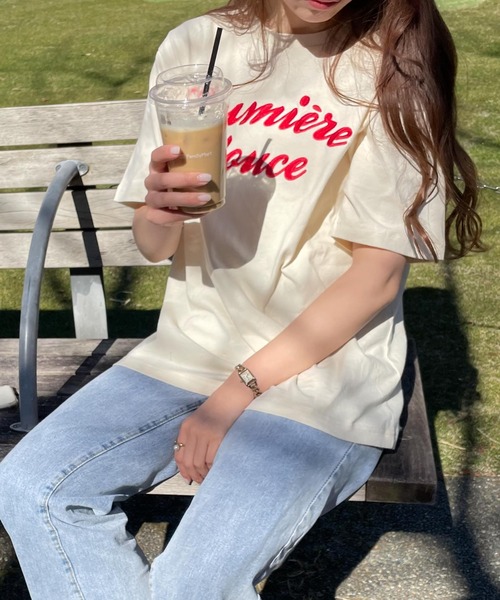 WEGO(ウィゴー)の「WEGO/ロゴモチーフ半袖Tシャツ(Tシャツ/カットソー・メンズ・その他5/その他2/その他1/その他4/その他3・MEDIUM/LARGE/SMALL)」の13枚目の写真