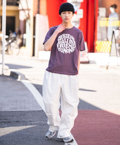 WEGO(ウィゴー)の「WEGO/ロゴモチーフ半袖Tシャツ(Tシャツ/カットソー・メンズ・その他5/その他2/その他1/その他4/その他3・MEDIUM/LARGE/SMALL)」の19枚目の写真