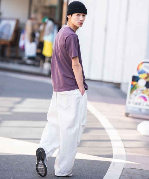 WEGO(ウィゴー)の「WEGO/ロゴモチーフ半袖Tシャツ(Tシャツ/カットソー・メンズ・その他5/その他2/その他1/その他4/その他3・MEDIUM/LARGE/SMALL)」の20枚目の写真