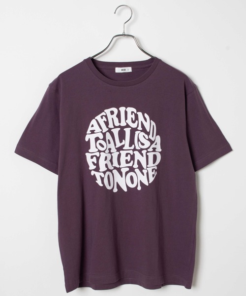 WEGO(ウィゴー)の「WEGO/ロゴモチーフ半袖Tシャツ(Tシャツ/カットソー・メンズ・その他5/その他2/その他1/その他4/その他3・MEDIUM/LARGE/SMALL)」の8枚目の写真