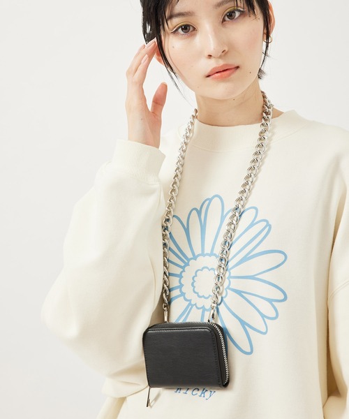 re_k by JUNRED（レクバイジュンレッド）の「【　re_k by JUNRed　】ネックチェーンウォレット（ショルダーバッグ・メンズ・ブラック・FREE）」の2枚目の写真