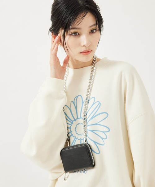 re_k by JUNRED（レクバイジュンレッド）の「【　re_k by JUNRed　】ネックチェーンウォレット（ショルダーバッグ・メンズ・ブラック・FREE）」の4枚目の写真