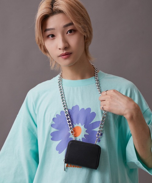 re_k by JUNRED（レクバイジュンレッド）の「【　re_k by JUNRed　】ネックチェーンウォレット（ショルダーバッグ・メンズ・ブラック・FREE）」の14枚目の写真
