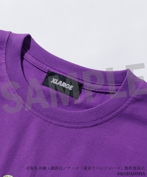 XLARGE(エクストララージ)の「XLARGE TOKYO REVENGERS DORAKEN SS TEE(Tシャツ/カットソー・メンズ・パープル/ホワイト/ブラック・MEDIUM/LARGE/SMALL/X-LARGE)」の5枚目の写真