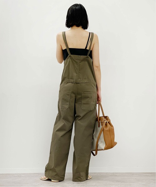 Johnbull（ジョンブル）の「【JOHNBULL/ジョンブル】ミリタリーサロペット（サロペット/オーバーオール・レディース・カーキ・36/38）」の3枚目の写真