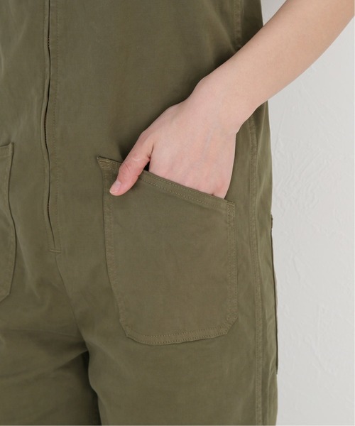 Johnbull（ジョンブル）の「【JOHNBULL/ジョンブル】ミリタリーサロペット（サロペット/オーバーオール・レディース・カーキ・36/38）」の15枚目の写真