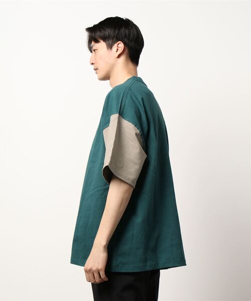 BACK NUMBER(バックナンバー)の「【BACK NUMBER】ビッグシルエットクレイジーTシャツ(Tシャツ/カットソー・メンズ・ホワイト/グレー/グリーン・S/M/L/XL)」の4枚目の写真