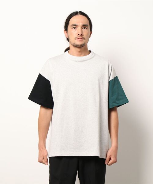 BACK NUMBER(バックナンバー)の「【BACK NUMBER】ビッグシルエットクレイジーTシャツ(Tシャツ/カットソー・メンズ・ホワイト/グレー/グリーン・S/M/L/XL)」の14枚目の写真