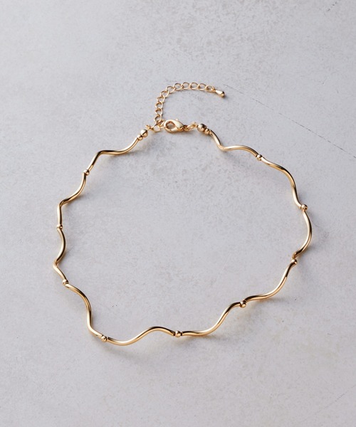 Chico（チコ）の「ニュアンスメタルチョーカー（チョーカー・レディース・シルバー/ゴールド・FREE）」の5枚目の写真