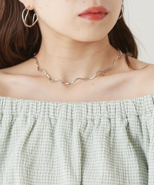 Chico（チコ）の「ニュアンスメタルチョーカー（チョーカー・レディース・シルバー/ゴールド・FREE）」の8枚目の写真