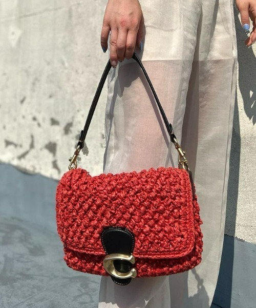 COACH（コーチ）の「ソフト タビー ショルダー バッグ（かごバッグ