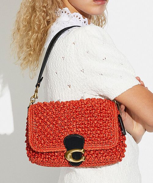 COACH（コーチ）の「ソフト タビー ショルダー バッグ（かごバッグ