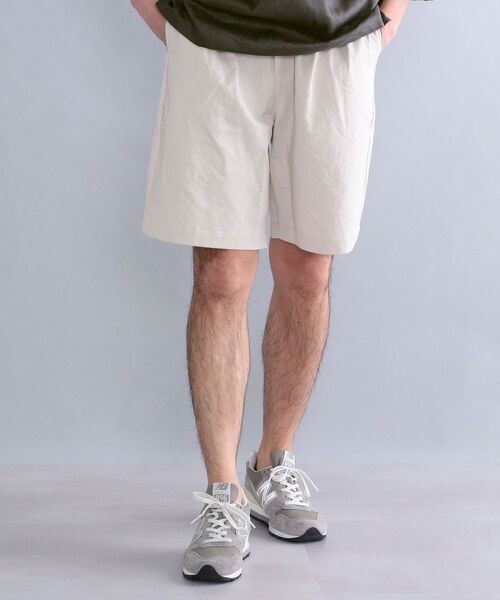 KIFFE（キッフェ）の「【SHIPS別注】KIFFE: 2タック コットン グルカショーツ（その他パンツ・メンズ・ナチュラル/ベージュ/ネイビー・2/4/3/5）」の4枚目の写真