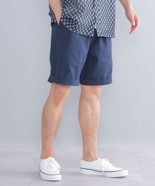 KIFFE（キッフェ）の「【SHIPS別注】KIFFE: 2タック コットン グルカショーツ（その他パンツ・メンズ・ナチュラル/ベージュ/ネイビー・2/4/3/5）」の17枚目の写真