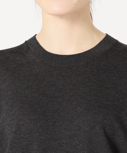 IENA（イエナ）の「LEVITA 半袖プルオーバー（ニット/セーター・レディース・オレンジ/ブラウン/ベージュ/ホワイト・FREE）」の18枚目の写真