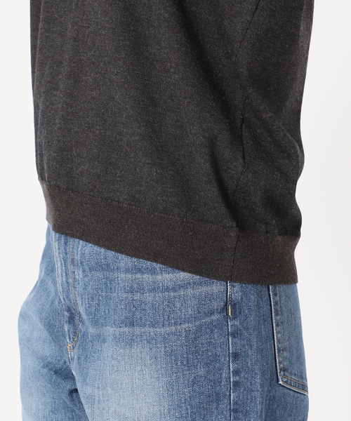 IENA（イエナ）の「LEVITA 半袖プルオーバー（ニット/セーター・レディース・オレンジ/ブラウン/ベージュ/ホワイト・FREE）」の21枚目の写真