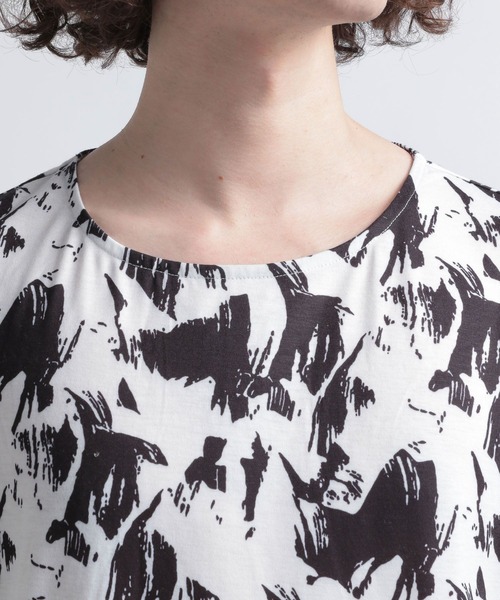 HARE（ハレ）の「ガラノースリーブカット(HARE)（タンクトップ・メンズ・グレー/オフホワイト・FREE）」の10枚目の写真