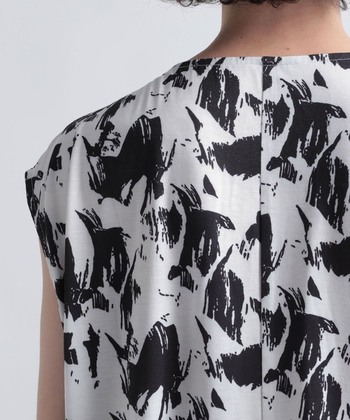 HARE（ハレ）の「ガラノースリーブカット(HARE)（タンクトップ・メンズ・グレー/オフホワイト・FREE）」の13枚目の写真