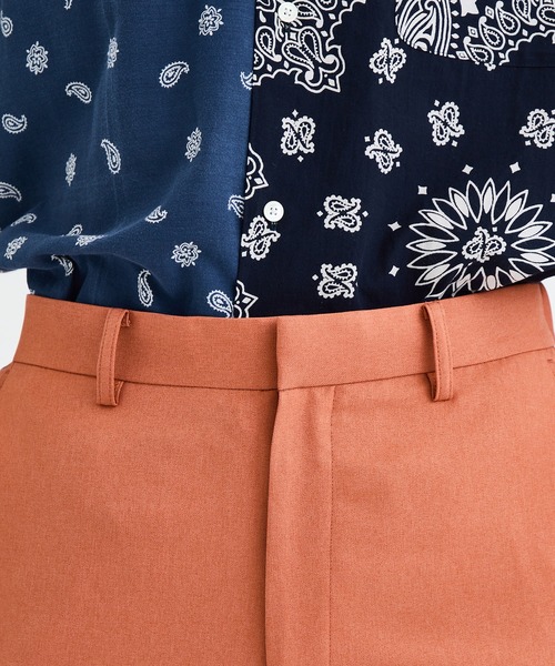 LiNoH（リノー）の「【LiNoH】STA-PREST PANTS（スラックス・メンズ・ブラック/オレンジ/サックスブルー・1/2）」の10枚目の写真