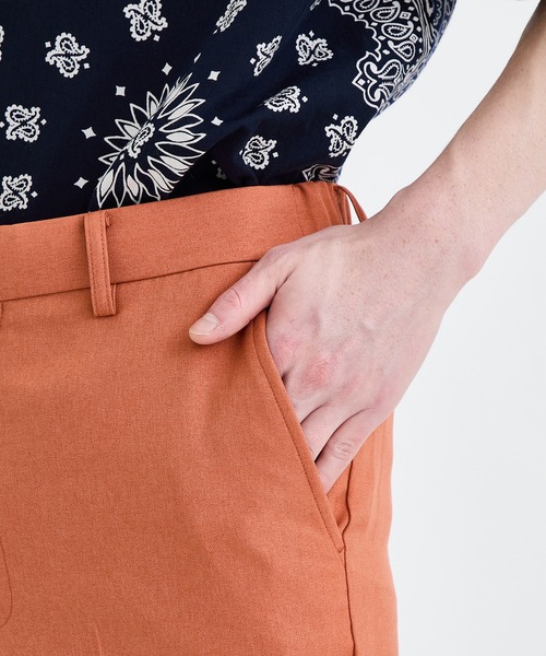 LiNoH（リノー）の「【LiNoH】STA-PREST PANTS（スラックス・メンズ・ブラック/オレンジ/サックスブルー・1/2）」の11枚目の写真