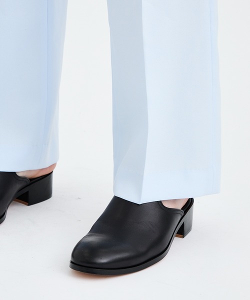 LiNoH（リノー）の「【LiNoH】STA-PREST PANTS（スラックス・メンズ・ブラック/オレンジ/サックスブルー・1/2）」の6枚目の写真