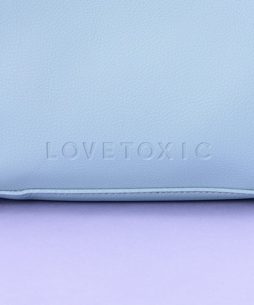 LOVETOXIC（ラブトキシック）の「スクエアショルダーBAG（バックパック/リュック・キッズ・ホワイト/ブラック/サックスブルー/オレンジ/グリーン・FREE）」の7枚目の写真