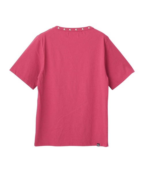 HYSTERIC GLAMOUR(ヒステリックグラマー)の「RISKY FOR YOU Tシャツ(Tシャツ/カットソー・レディース・ホワイト/ブラック/マジェンタ・FREE)」の5枚目の写真