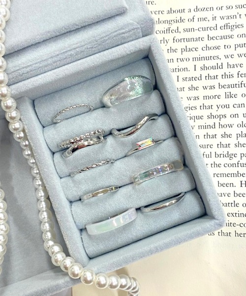 WEGO（ウィゴー）の「WEGO/【10点セット】アクリルリング（リング・レディース・その他1/その他2/その他3・FREE）」の11枚目の写真