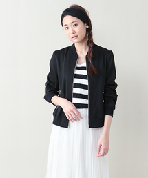 ELFORBR | 天竺ボーダーノースリーブプルオーバー(Tシャツ/カットソー)