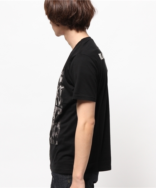 HYSTERIC GLAMOUR（ヒステリックグラマー）の「KISS/KISS1974 pt T-SH（Tシャツ/カットソー・メンズ・ホワイト/パープル/ブラック・MEDIUM/SMALL/LARGE）」の5枚目の写真