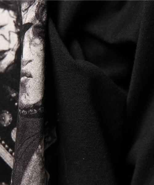 HYSTERIC GLAMOUR（ヒステリックグラマー）の「KISS/KISS1974 pt T-SH（Tシャツ/カットソー・メンズ・ホワイト/パープル/ブラック・MEDIUM/SMALL/LARGE）」の13枚目の写真