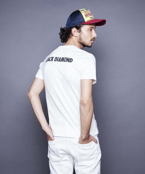 HYSTERIC GLAMOUR（ヒステリックグラマー）の「KISS/KISS1974 pt T-SH（Tシャツ/カットソー・メンズ・ホワイト/パープル/ブラック・MEDIUM/SMALL/LARGE）」の16枚目の写真