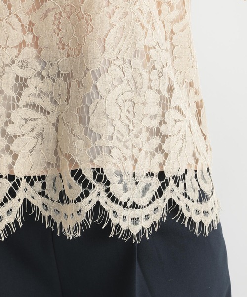 Andemiu（アンデミュウ）の「スカラレースブラウス298515（シャツ/ブラウス・レディース・ブラック/オフホワイト/ベージュ・FREE）」の18枚目の写真