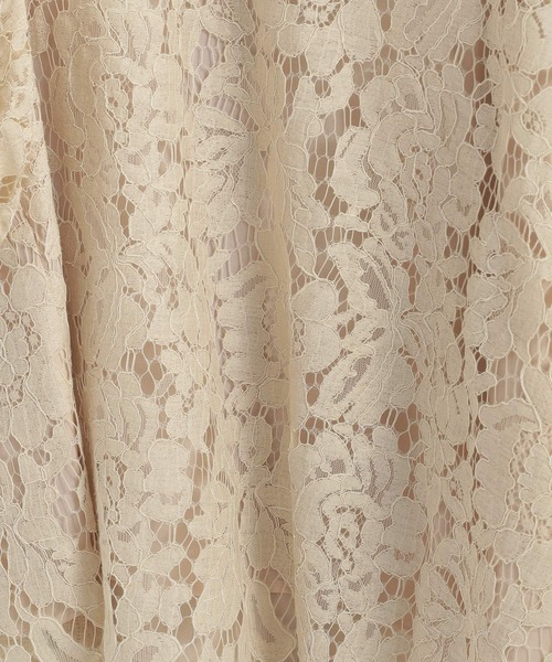 Andemiu（アンデミュウ）の「スカラレースブラウス298515（シャツ/ブラウス・レディース・ブラック/オフホワイト/ベージュ・FREE）」の8枚目の写真