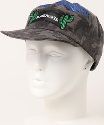 FLASH PACKER（フラッシュパッカー）の「FLASH PACKER フラッシュパッカー / 迷彩柄 リップストップキャップ HS-CAP01XC-RIP（キャップ）」