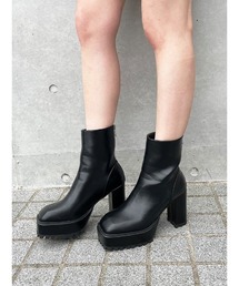 ENVYM | バックジップショートＢＯＯＴＳ(ブーツ)