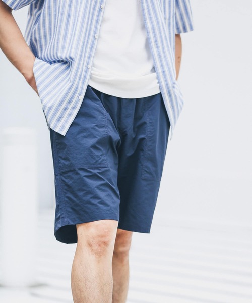 URBAN RESEARCH Sonny Label(アーバンリサーチサニーレーベル)の「NaokoTakayamaコラボタックショーツ(その他パンツ・メンズ・キャメル/ネイビー・LARGE/MEDIUM)」の8枚目の写真