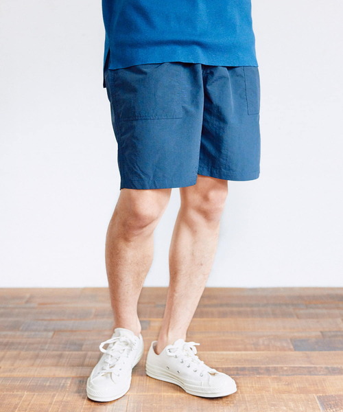 URBAN RESEARCH Sonny Label(アーバンリサーチサニーレーベル)の「NaokoTakayamaコラボタックショーツ(その他パンツ・メンズ・キャメル/ネイビー・LARGE/MEDIUM)」の14枚目の写真