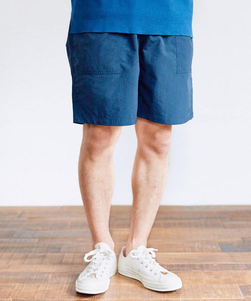 URBAN RESEARCH Sonny Label(アーバンリサーチサニーレーベル)の「NaokoTakayamaコラボタックショーツ(その他パンツ・メンズ・キャメル/ネイビー・LARGE/MEDIUM)」の15枚目の写真