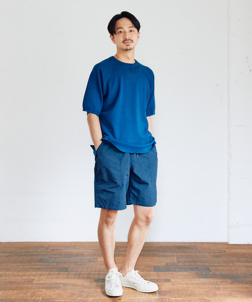URBAN RESEARCH Sonny Label(アーバンリサーチサニーレーベル)の「NaokoTakayamaコラボタックショーツ(その他パンツ・メンズ・キャメル/ネイビー・LARGE/MEDIUM)」の17枚目の写真