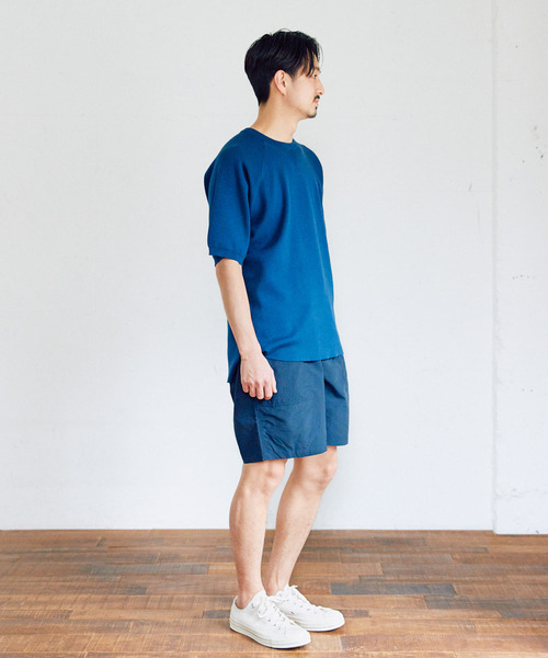 URBAN RESEARCH Sonny Label(アーバンリサーチサニーレーベル)の「NaokoTakayamaコラボタックショーツ(その他パンツ・メンズ・キャメル/ネイビー・LARGE/MEDIUM)」の18枚目の写真