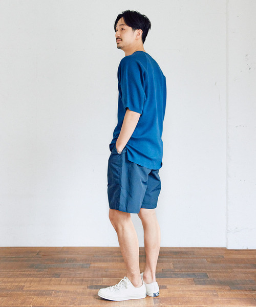 URBAN RESEARCH Sonny Label(アーバンリサーチサニーレーベル)の「NaokoTakayamaコラボタックショーツ(その他パンツ・メンズ・キャメル/ネイビー・LARGE/MEDIUM)」の21枚目の写真