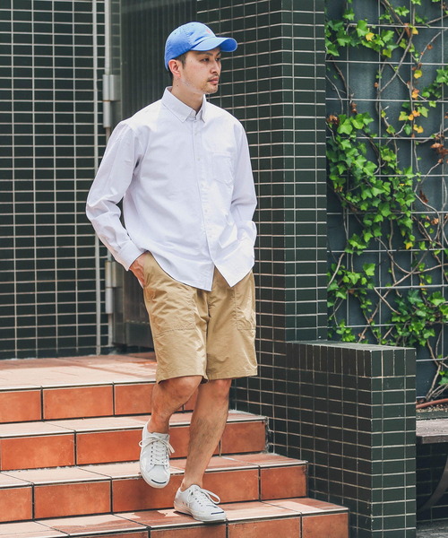 URBAN RESEARCH Sonny Label(アーバンリサーチサニーレーベル)の「NaokoTakayamaコラボタックショーツ(その他パンツ・メンズ・キャメル/ネイビー・LARGE/MEDIUM)」の5枚目の写真