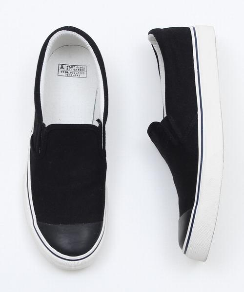 coen（コーエン）の「ラバーキャップスリッポン（スリッポン・メンズ・ホワイト/ブラック/ダークグリーン・MEDIUM/SMALL/LARGE）」の11枚目の写真